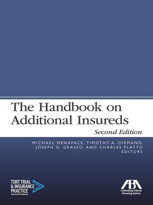 cover image of The Handbook on Additional Insureds